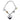 SILVER HEART PENDANT CHAIN NECKLACE CELESTIAL AESTHETIC