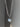 SILVER HEART PENDANT NECKLACE WITH GEOMETRIC ALLOY DESIGN