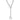 SILVER HEART RING CHAIN NECKLACE WITH Y-DROP
