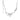 SILVER JELLYFISH PENDANT NECKLACE ZINC ALLOY