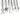 SILVER PENDANT NECKLACE SET ZINC ALLOY Y2K STYLE