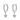 SILVER STAR PENDANT HOOP EARRINGS FOR WOMEN
