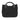 SKELETON PRINT BLACK TOTE BAG