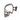 SKULL HAIR CLAW CLIP GRUNGE STYLE SKULL
