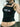 SLIM FIT BLACK TANK TOP WITH SKULL PATTERN Y2K DESIGN