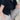 SLIM FIT CASUAL SHORT SLEEVE BUTTON-UP SHIRT IN BLACK