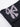 SLIM FIT DARK BLUE SHORTS WITH BOW PATTERN AND CONTRAST STITCHING