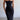 SLIM FIT MAXI DRESS - ELEGANT BLACK STRAPLESS DESIGN