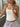 SLIM FIT SLEEVELESS WHITE TUBE TOP FOR EFFORTLESS STYLE