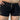 SLIM FIT STUDDED BLACK SHORTS WITH BELT - SLIM FIT SHORTS