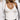 SLIM FIT V-NECK TANK TOP - WHITE RIBBED FIT COTTON