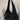 SLOUCHY SHOULDER BAG - BLACK NYLON SHOULDER BAG