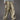 SNAKESKIN-PATTERNED BAGGY PANTS WITH DENIM DRESS INSPIRED DESIGN