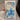 SOFT BLUE FLORAL PHONE CASE WITH LENS PROTECTION