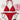 SOLID COLOR BIKINI SET WITH CLASSIC HALTER NECK AND LINING TEXTURE