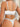 SPARKLY TRIM WHITE BIKINI COLOR BLOCK DESIGN