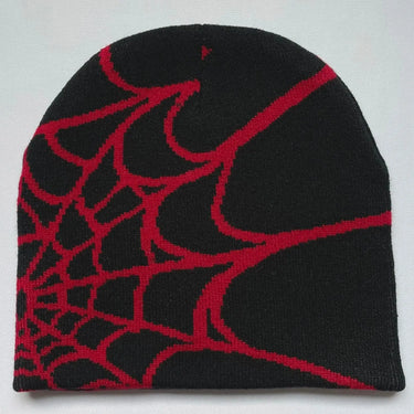 Spider Web Beanie Caps Y2K Unisex