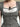 SQUARE NECK COLLAR TOP WITH RANDOM PRINTING Y2K STYLE