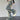 STAR-DECORATED BAGGY JEANS WITH ROPE BELT FOR WOMEN