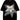 STAR GRAPHIC BLACK T-SHIRT COTTON CREW NECK