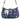 STAR PATCH DENIM MESSENGER BAG URBAN ELEGANCE - KD45#blue - Sweetheart Supplies