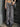 STAR PRINT BOYFRIEND FIT CARGO PANTS IN GRAY