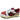 STAR-PRINTED VEGAN LEATHER SNEAKER WITH SHOOTING STAR DESIGN