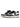 STAR SNEAKERS IN BLACK AND WHITE CASUAL ROUND TOE DESIGN