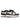 STAR SNEAKERS IN BLACK AND WHITE CASUAL ROUND TOE DESIGN