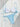 STARFISH BIKINI SEXY SPLIT KNIT FABRIC