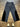 STRAIGHT LEG PANTS: Y2K GRAY AND BLACK SWEATPANTS