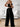 STRAPLESS JUMPSUIT RIBBED KNIT SOLID COLOR