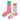 STRAWBERRY MISMATCHED SOCKS SET FOR WOMEN AND GIRLS