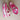 STRAWBERRY SNEAKERS PINK AND WHITE CASUAL