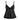 STRIPED CAMISOLE: DOWNTOWN GIRL LACE TRIM TOP