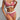 STRIPED LINGERIE SET COLOR BLOCK LADIES UNDERWEAR SET