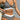 STRIPED LINGERIE SET COLOR BLOCK LADIES UNDERWEAR SET