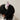 STRIPED SCRUNCHIE WITH PINK TRIM HAIR ACCESSORY