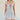 STRIPED SMOCKED MINI DRESS WITH RED TIE FOR CASUAL WEAR