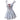 STRIPED SMOCKED MINI DRESS WITH RED TIE FOR CASUAL WEAR