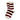 STRIPED SOCKS BURGUNDY AND WHITE BEIGE STRIPED