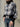 STRIPED STAND COLLAR JACKET MICRO ELASTICITY