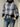 STRIPED STAND COLLAR JACKET MICRO ELASTICITY