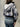 STRIPED STAND COLLAR JACKET MICRO ELASTICITY