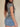 STRIPED V-NECK TOP SUMMER Y2K KNIT