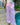 STRIPED WIDE-LEG PANTS: AZURE DRAWSTRING TROUSERS