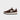 SUEDE STAR SNEAKERS IN BROWN WITH WHITE STAR ACCENTS - Sweetheart Supplies