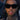 SUNGLASSES LARGE BLACK SQUARE FRAME MATERIAL ENSURES DURABILITY