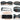 SUNGLASSES TRIO: BLACK CASUAL Y2K PUNK