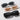 SUNGLASSES TRIO: BLACK CASUAL Y2K PUNK